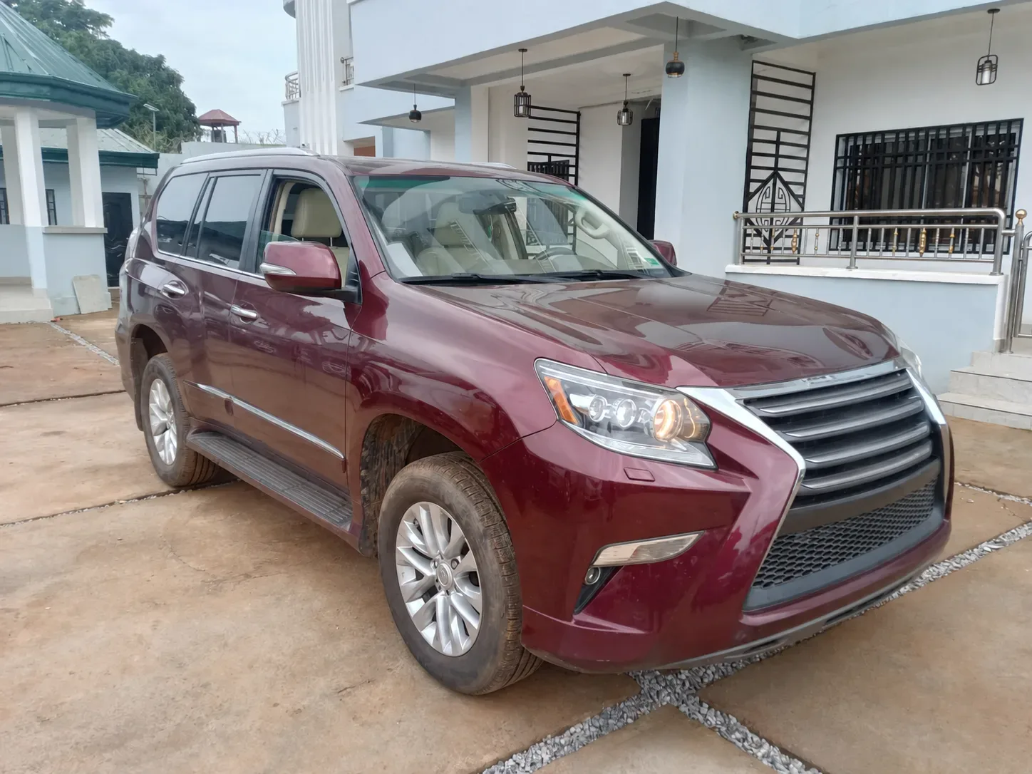 Lexus GX 460 - burgundy — vehicle photo