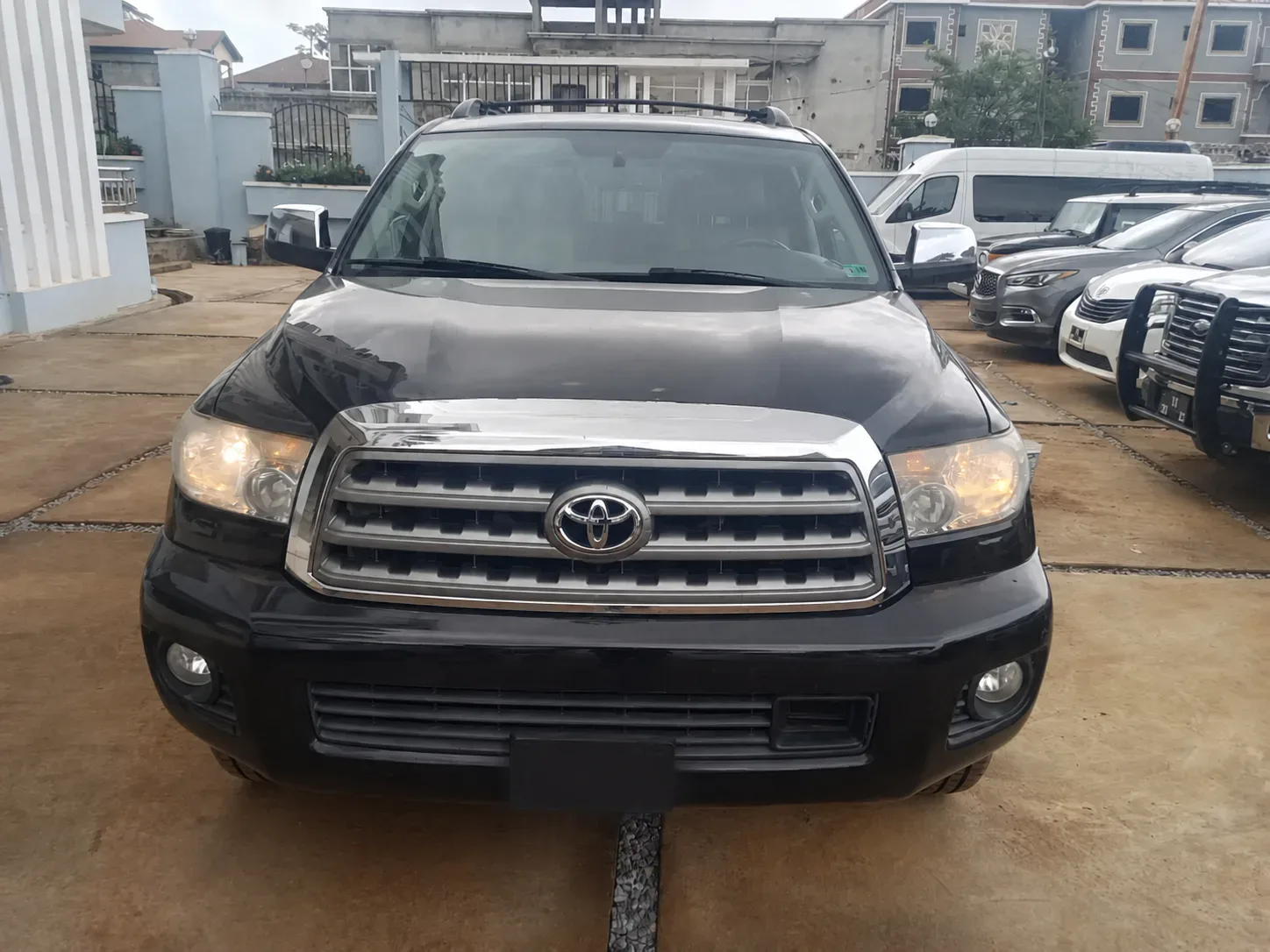 Toyota Sequoia - black — vehicle photo