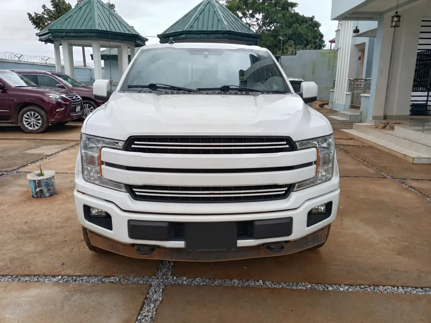 Ford F-150 - white, black interior — Exterior — photo 2