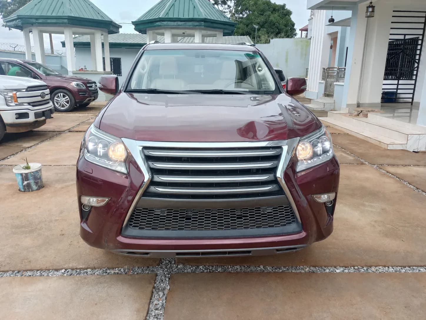 Lexus GX 460 - burgundy — Exterior — photo 2