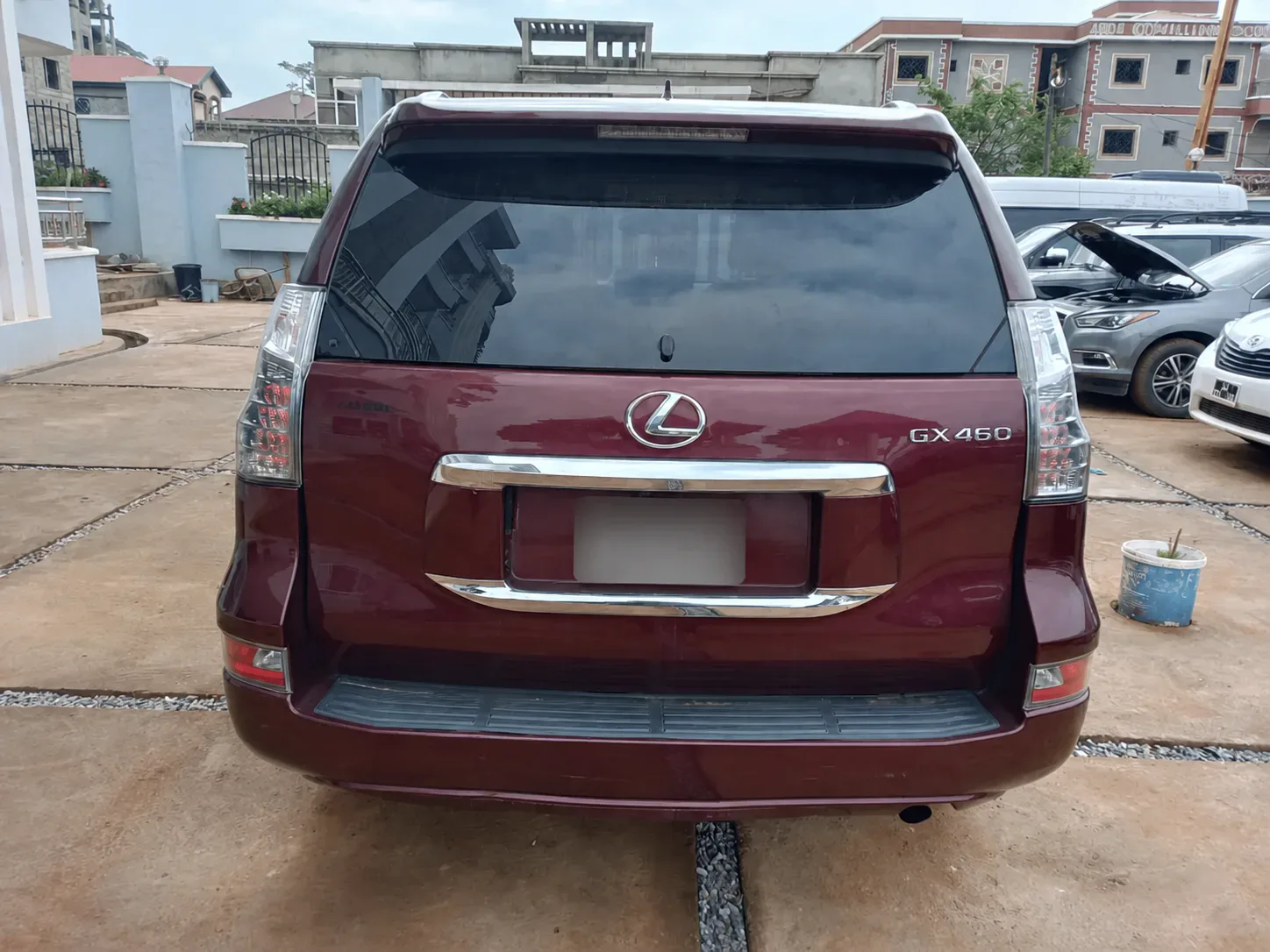 Lexus GX 460 - burgundy — Exterior — photo 3
